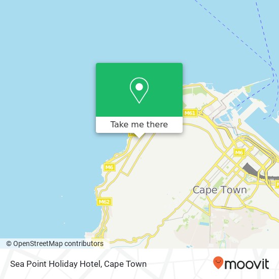 Sea Point Holiday Hotel map