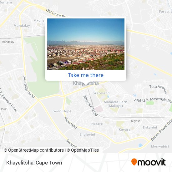 Khayelitsha map