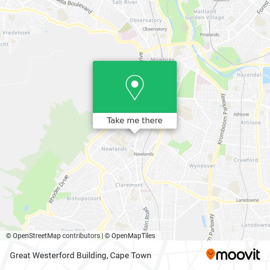 Great Westerford Building map