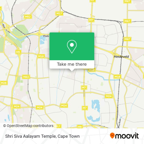 Shri Siva Aalayam Temple map