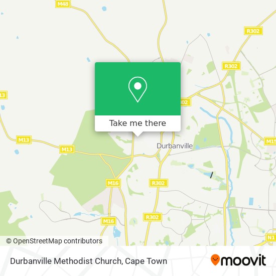 Durbanville Methodist Church map