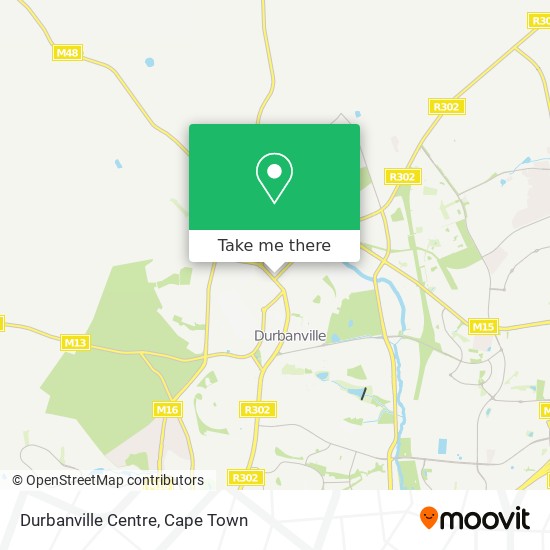 Durbanville Centre map