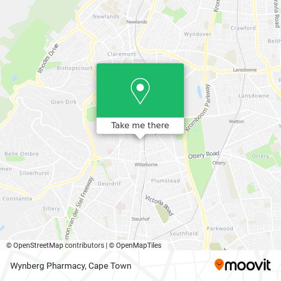 Wynberg Pharmacy map