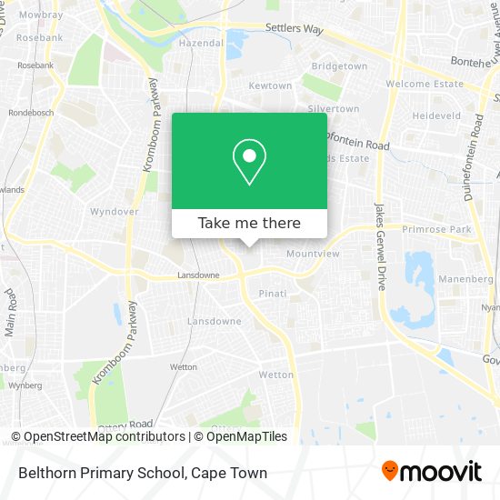 Belthorn Primary School map