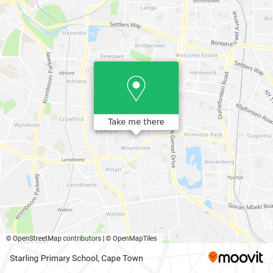Starling Primary School map
