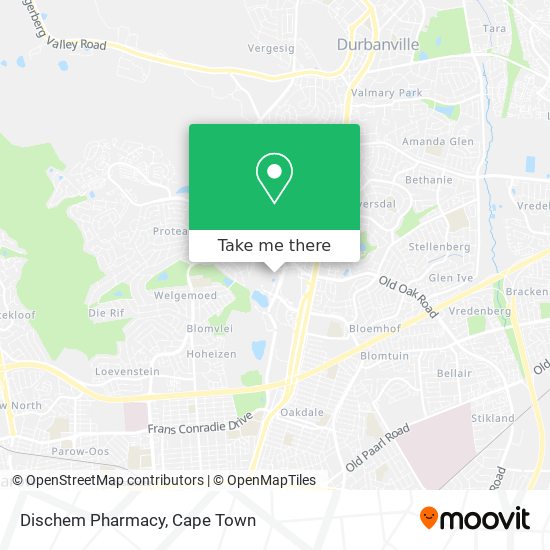 Dischem Pharmacy map