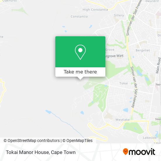 Tokai Manor House map