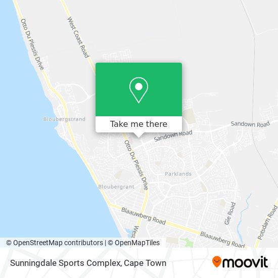 Sunningdale Sports Complex map