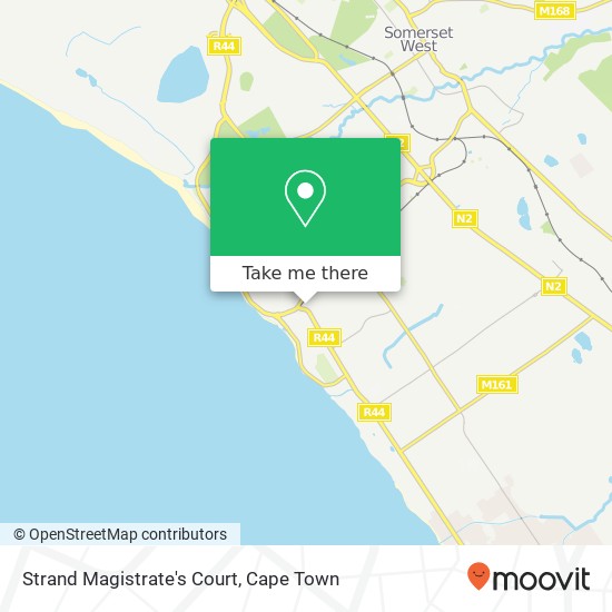 Strand Magistrate's Court map