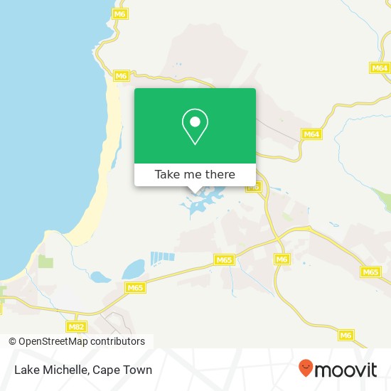 Lake Michelle map
