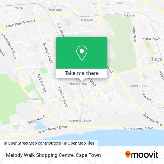 Melody Walk Shopping Centre map