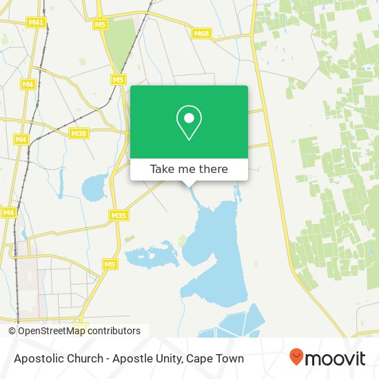 Apostolic Church - Apostle Unity map