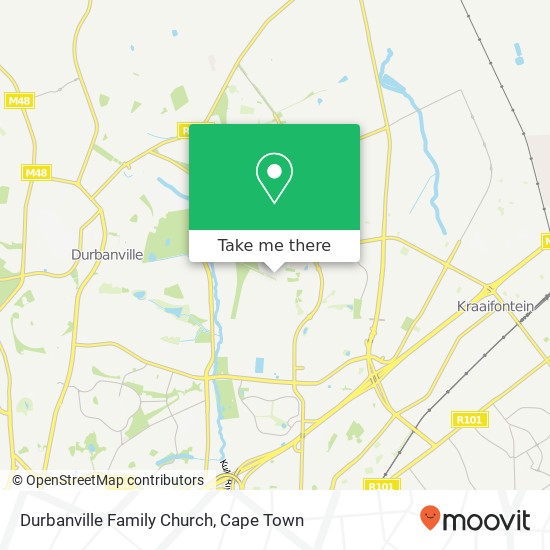 Durbanville Family Church map