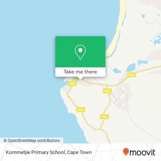 Kommetjie Primary School map