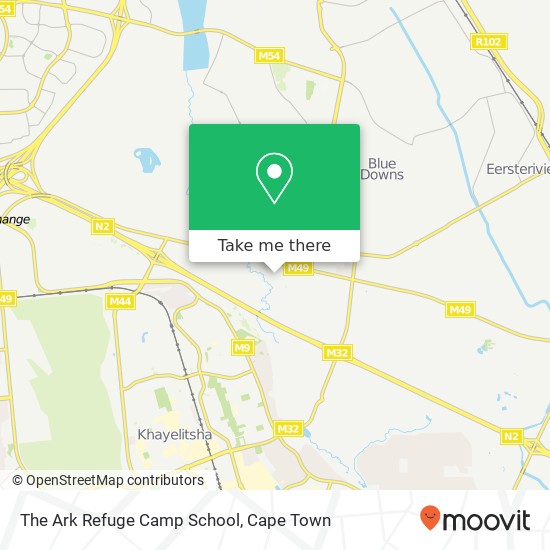 The Ark Refuge Camp School map