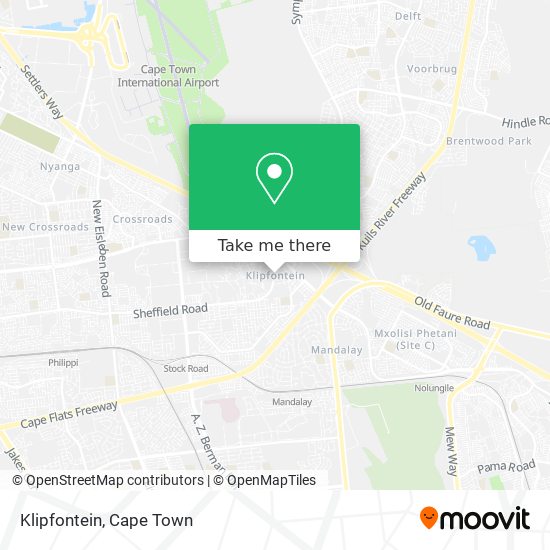 Klipfontein map