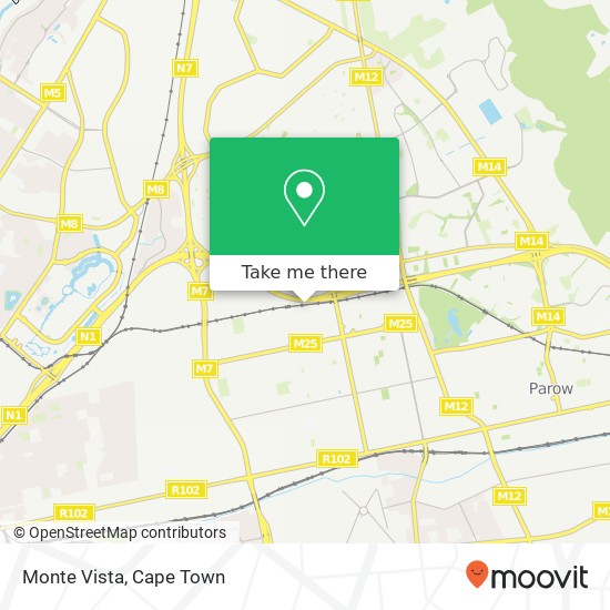 Monte Vista map