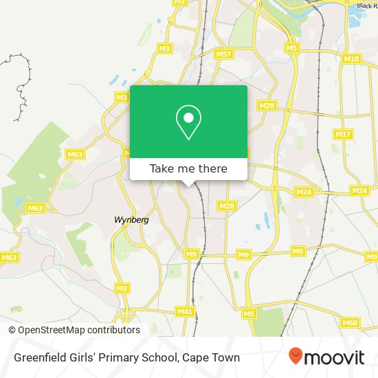 Greenfield Girls' Primary School map