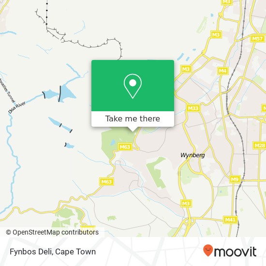 Fynbos Deli map