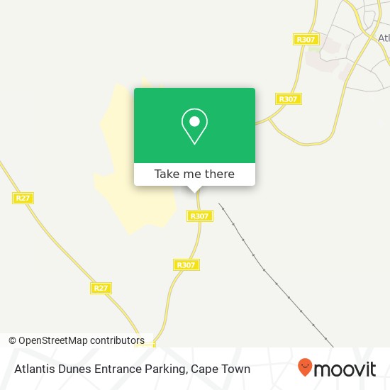 Atlantis Dunes Entrance Parking map