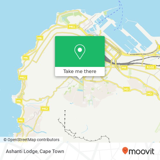 Ashanti Lodge map