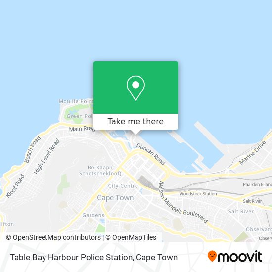 Table Bay Harbour Police Station map