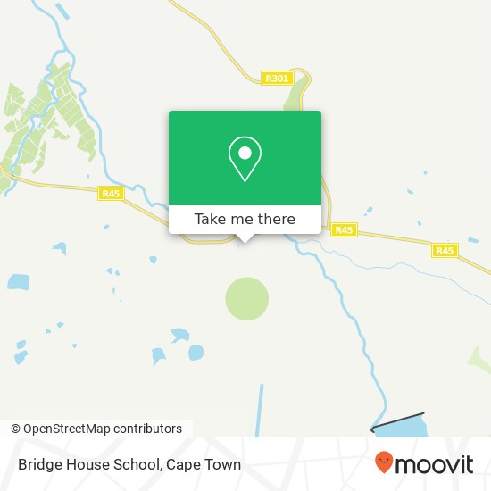 Bridge House School map