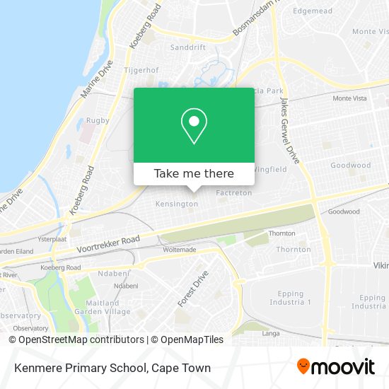 Kenmere Primary School map