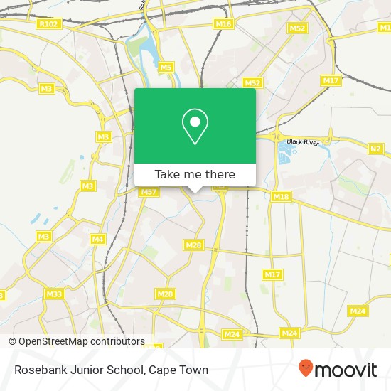 Rosebank Junior School map