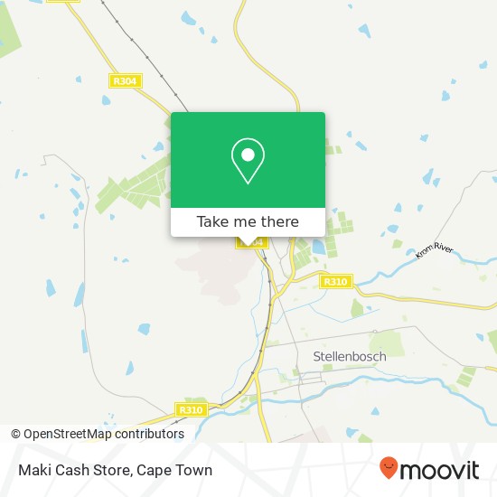 Maki Cash Store map
