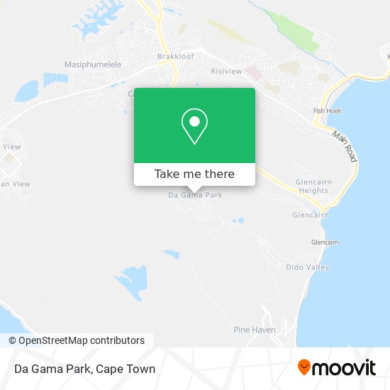 Da Gama Park map