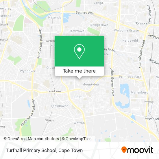 Turfhall Primary School map