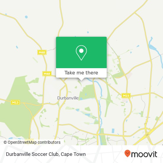 Durbanville Soccer Club map