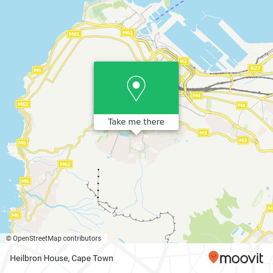 Heilbron House map