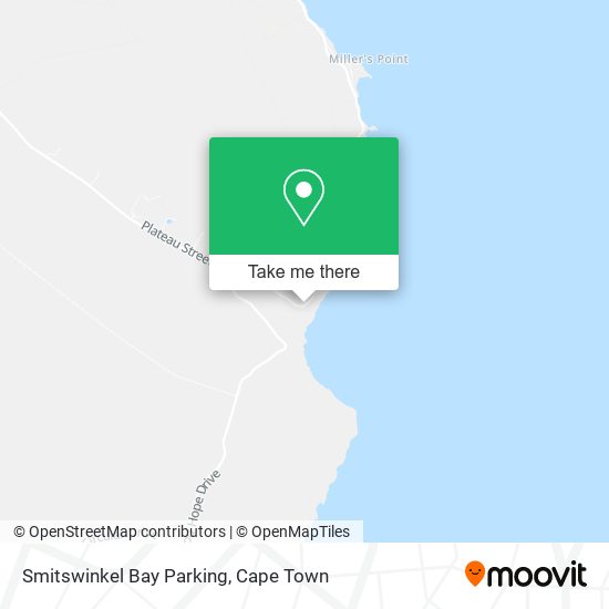 Smitswinkel Bay Parking map