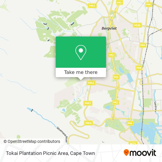 Tokai Plantation Picnic Area map