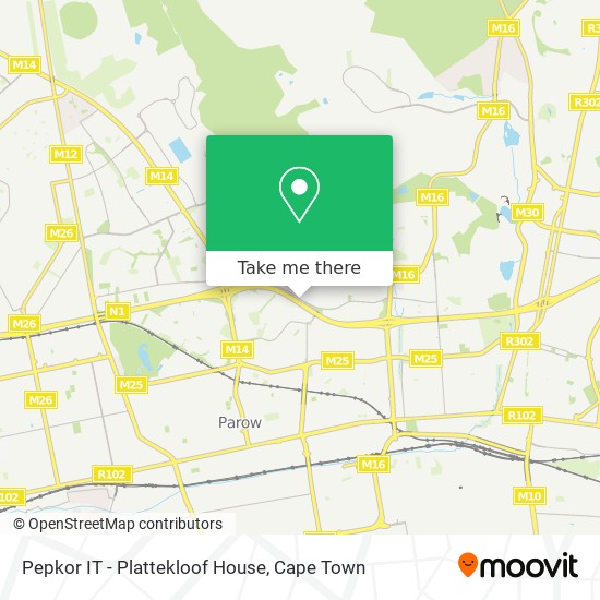 Pepkor IT - Plattekloof House map