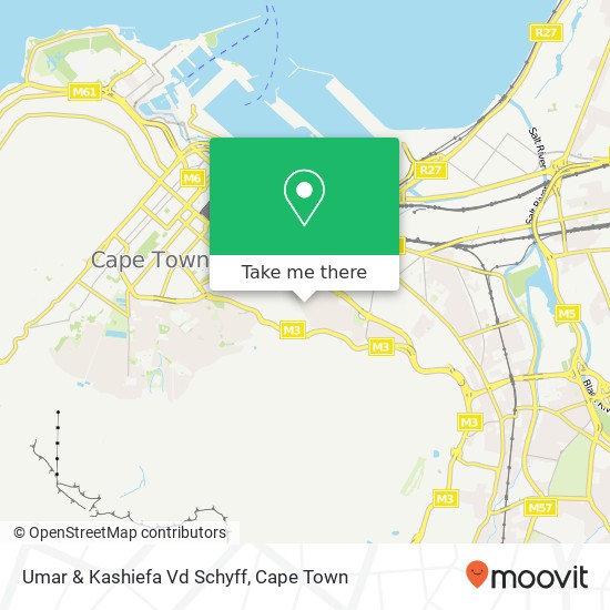 Umar & Kashiefa Vd Schyff map