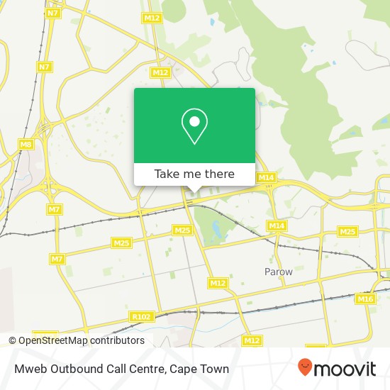 Mweb Outbound Call Centre map