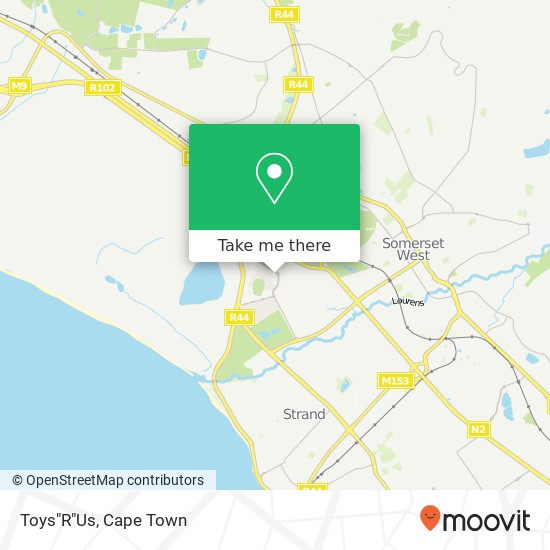 Toys"R"Us map