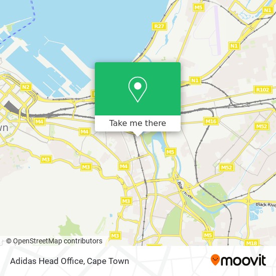 Adidas Head Office map