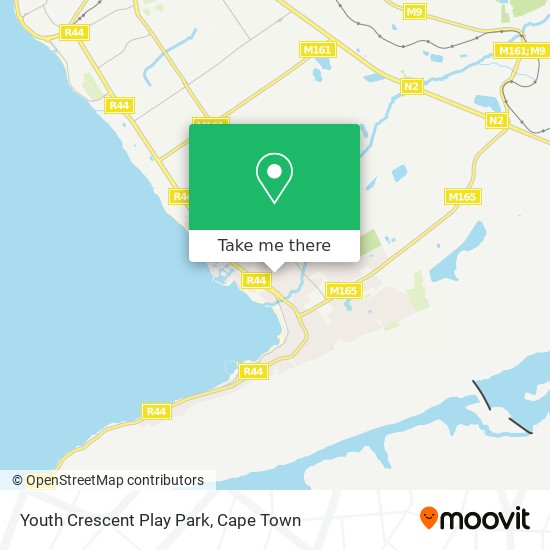 Youth Crescent Play Park map