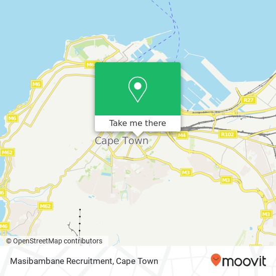 Masibambane Recruitment map