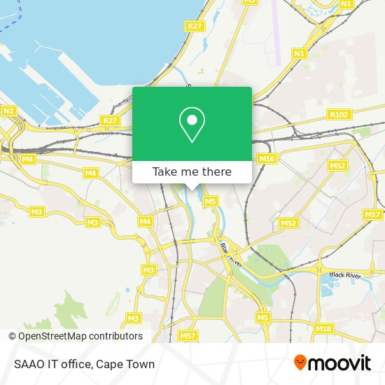 SAAO IT office map