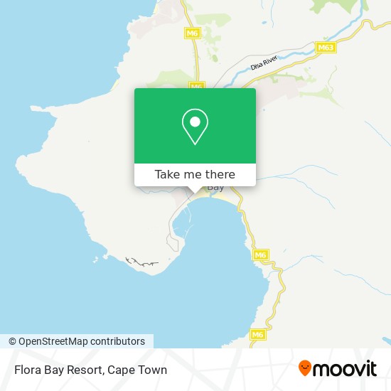 Flora Bay Resort map