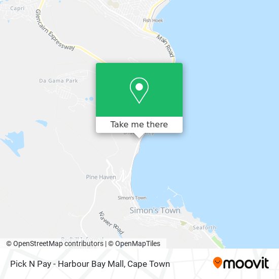 Pick N Pay - Harbour Bay Mall map
