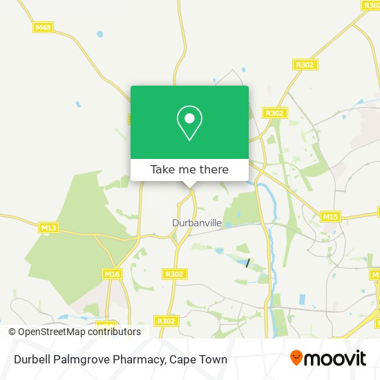 Durbell Palmgrove Pharmacy map
