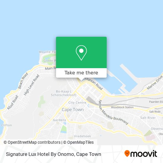 Signature Lux Hotel By Onomo map