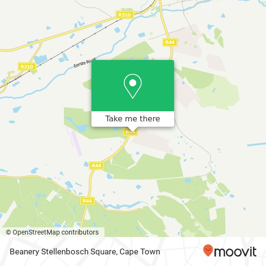 Beanery Stellenbosch Square map