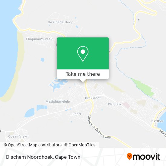 Dischem Noordhoek map